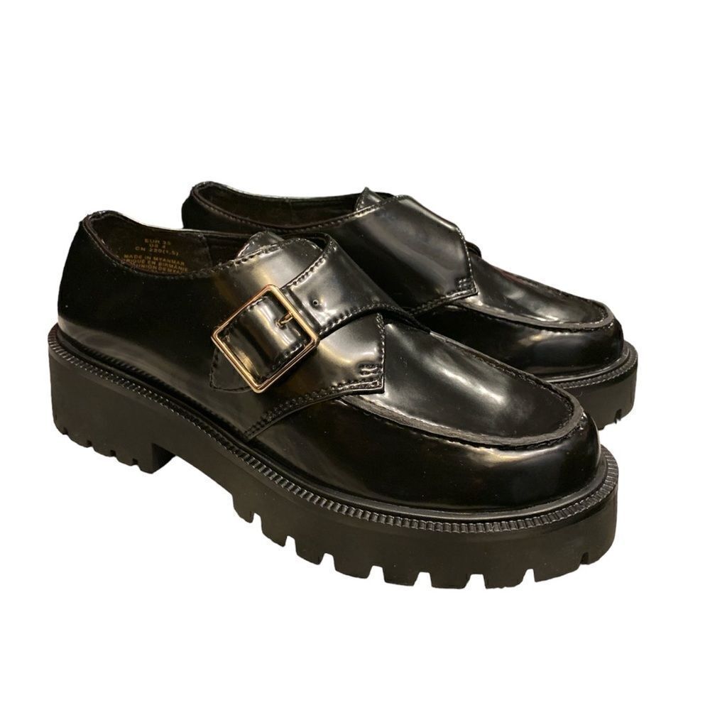 H&M Chunky Vegan Leather Loafers